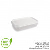 POTE RETANGULAR MODULINE 900 ML PLASUTIL (2297)