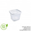 POTE CLIC QUADRADO 200 ML PLASÚTIL (2767)