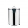 LIXEIRA C/PEDAL INOX 5 LTS AGATA MOR - 1 UNIDADE