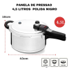 Panela De Pressão Nigro Eterna 4,5Lts Polida