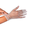 LUVA DE VINIL SEM PÓ USO GERAL DESCARPACK MEDIA CX C/ 100 UN
