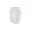 LIXEIRA BASCULANTE 4,9 LITROS BRANCA PLASÚTIL (3732)
