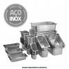 Cuba Inox Gastronômica Gn 1/1 100mm Sem Alça E Sem Tampa