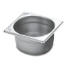 Cuba Inox Gastronômica Gn 1/6 100mm Sem Alça E Sem Tampa