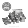 Cuba Inox Gastronômica Gn 1/6 100mm Sem Alça E Sem Tampa
