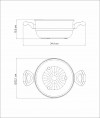 Cozi-Vapore Solar 20 Cm Aço Inox Com Alças Tramontina  