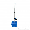 PÁ DE LIXO COM TAMPA POP AZUL BRALIMPIA (PC55)