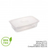 POTE RETANGULAR POP 2,7 LITROS PLASÚTIL (5775)
