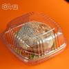 Hamburgueira Sanduicheira GA12 Pet Galvanotek 100 Un Cor Transparente