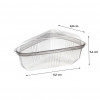  G635 Embalagem Pote Mini Fatia De Bolo/torta C/ 400 Unidades