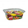 Pote Retangular Tampa Articulada 500ml GA90 C/200 UN