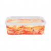 Pote Retangular Marmita C/ Tampa E Lacre 500Ml -10Un (8815)