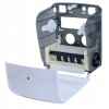 DISPENSER PARA PAPEL TOALHA BOBINA PUXE/CORTE BRANCO/FUME ELISA C/ 1 UN (EL-BBF23)