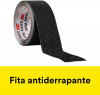 FITA ANTIDER 50MMX5M PRETA 3M C/ 1 UN