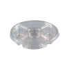 Bandeja Petisqueira 4 Div Galvanotek Cristal C/100 Un (G540)