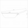 Panela Wok 28cm Loreto Vermelha Tramontina