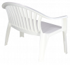 Banco Para Jardim Branco Leme Tramontina Branco Namoradeira