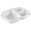 BANDEJA COM 3 DIVISORIAS 28x18x5,3CM SIMPLIFIC GALVANOTEK PT C/ 10 UN (G330)