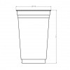 COPO PLÁSTICO 300 ML COPOBRAS CAIXA C/ 20 PCTS C/ 25 UN (CFT-770)