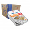 BANDEJA ALUMÍNIO C/ TAMPA PET 1150 GR THERMOPRAT - CAIXA C/ 20 PACOTES C/ 10 UNIDADES