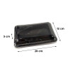 Embalagem Oriental Sushi Retang. Galvanotek C/100 Un (GO908)  