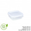 POTE RETANGULAR MODULINE 510 ML  PLASÚTIL (12768)