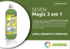 LIMPADOR PERFUMADOR 1 L MAGIC 3 EM 1 CONCENTRADO SEVENGEL CX C/12 UN (5571)