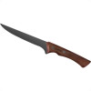 Faca Tramontina Carne Desossar Black Inox 6 Cabo Madeira