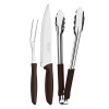 Jogo Faca Churrasco Tramontina Kit Conjunto Cozinha 3 Pçs