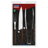 Jogo Faca Churrasco Tramontina Kit Conjunto Cozinha 3 Pçs