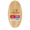 ESCOVA LAVAR ROUPA OVAL MADEIRA CONDOR - 16 UN COM 1 UN