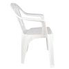 Cadeira Poltrona Plástica Mor Branca