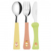 Jogo De Talheres Infantil 3 Pçs Baby Friends-Tramontina Inox