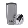 Copo Térmico Inox Tampa Vedação 580 Ml Linha Premium Ônix