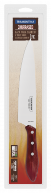 Faca De Carne Para Cozinha Aço Inox 8" Polywood Tramontina