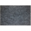 Tapete Home Agulhado Liso Grafite 1,20MX1M Kapazi