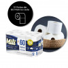 HIGIENICO FD 60 MT MILI BIANCO - 1126 PT COM 12 UN