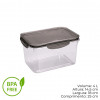 POTE TRAVA MAIS RET CRISTAL 4 LT PLASUTIL - 014542 UN COM 1 UN