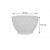 BOWL REDONDO LE CHEF 19x11,5 - 1803 BRANCO UN COM 1 UN
