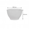 BOWL REDONDO LE CHEF 23,5x14,5 - 1805 BRANCO UN COM 1 UN