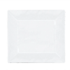 PRATO MELAMINE QUADRADO 25 CM BRANCO YANG - 17744 UN COM 1 UN