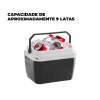 Caixa Térmica Cooler 6 Litros Paramount - 913 - Preta