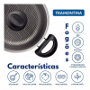 Caldeirão Tramontina Paris Antiaderente Chumbo 28 cm 11,8 L