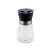 MOEDOR SAL/PIMENTA VIDRO 13 CM PR - 6259 UN COM 1 UN