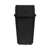 LIXEIRA BASCULANTE 60 LT LAR PLASTICOS - 1386-PRETO UN COM 1 UN
