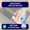 Limpa Telas Tv Pc Note Cel Tablet Óculos Proclean 120ml