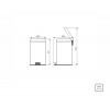 Lixeira Com Pedal Tramontina 94538/103 Aço Inox Polido 3l
