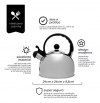 CHALEIRA INOX AJ10129 MIMO - 3545 UN COM 1 UN