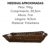 CESTO RET AFRICA C/ALCA RETA MULT YK9126 - 3298 UN COM 1 UN