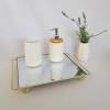 JG DE BANHEIRO BAMBU WHITE 2 PCS BH20101 - 7087 JG COM 2 UN